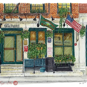 Irish Bar - The Dead Rabbit, NYC, USA