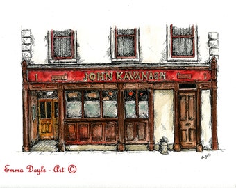 Dublin Pub - John Kavanagh “The Gravediggers”, Dublin, Ireland