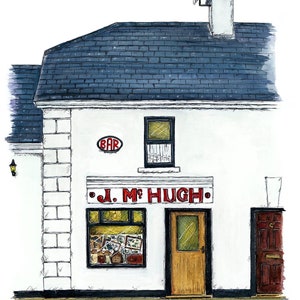 Irish Pub - J. McHugh&#39;s Pub, Glenfarne, Co. Leitrim, Ireland