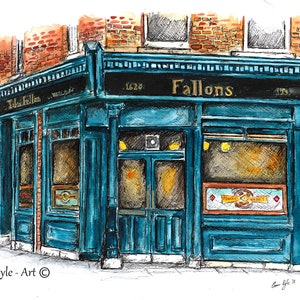 Dublin Pub - Fallons, Dublin, Ireland
