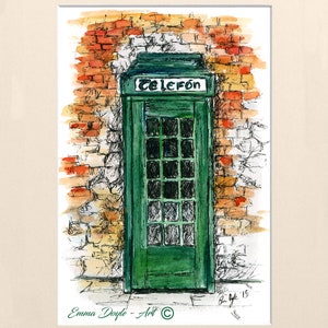 Vintage Telephone Box, Ireland
