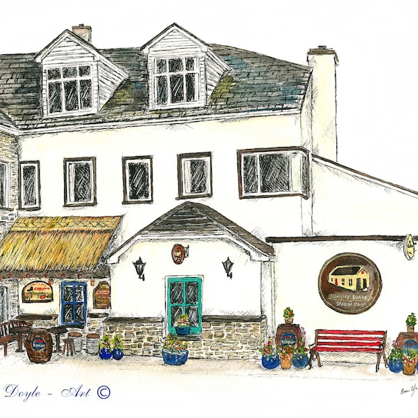 Irish Pub - Johnny Burke's, The Armada Hotel, Spanish Point, Co. Clare , Ireland