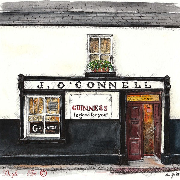 Irish Pub - J. O'Connell, Co. Meath, Ireland