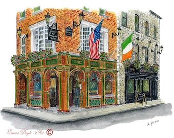 Dublin Pub - The Quays Bar, Temple Bar, Dublin, Ireland