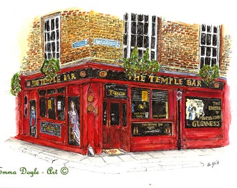Pub di Dublino - The Temple Bar, Dublino, Irlanda