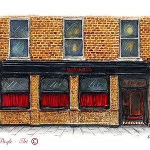 Dublin Pub - The Workmans Club, Dublin, Ireland
