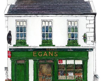 Irish Pub - Egans Bar, Liscannor, Co. Clare, Ireland