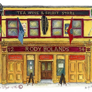 Dublin Pub - Rody Bolands, Rathmines, Dublin, Ireland