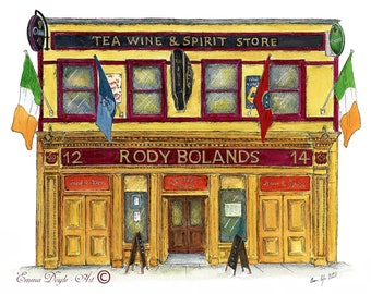 Dublin Pub - Rody Bolands, Rathmines, Dublin, Ireland