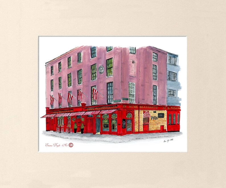Irish Pub Reardens Bar Cork Ireland Etsy