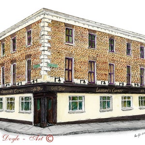 Dublin Pub - Leonards Corner, Dublin, Ireland