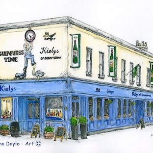 Dublin Pub - Kielys, Donnybrook, Dublin, Ireland