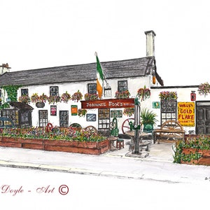 Dublin Pub - Johnnie Fox&#39;s Pub, Glencullen, Dublin, Ireland