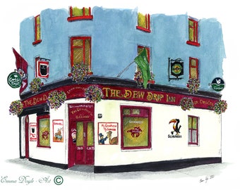 Irish Pub - The Dew Drop, Galway, Ireland