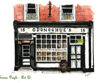 Pub di Dublino - O&#39; Donoghue&#39;s, Dublino, Irlanda