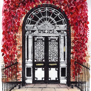 Porta de Dublin - Porta Fitzwilliam Square, Dublin, Irlanda