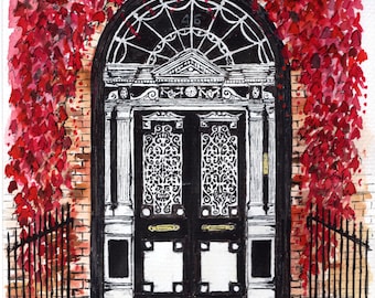Dublin Door - Fitzwilliam Square Door, Dublin , Ireland