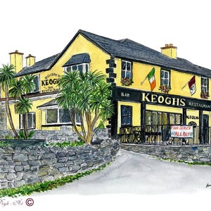 Irish Pub - Keogh&#39;s Bar, Galway, Ireland