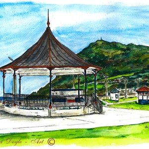 Bray Seafront - Coreto - Bray Head, Wicklow, Irlanda