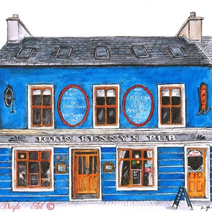 Irish pub - John Benny&#39;s Pub, Dingle, Co. Kerry