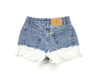 paris blues jean shorts