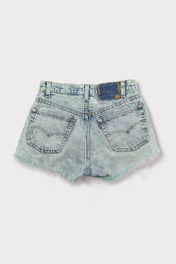 Vintage 90s  Levi’s 501 Acid Wash Distressed Short