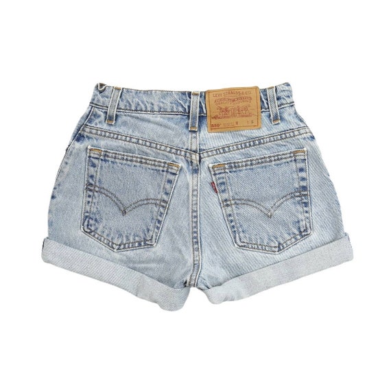 Vintage Levis 550 Light Wash High 