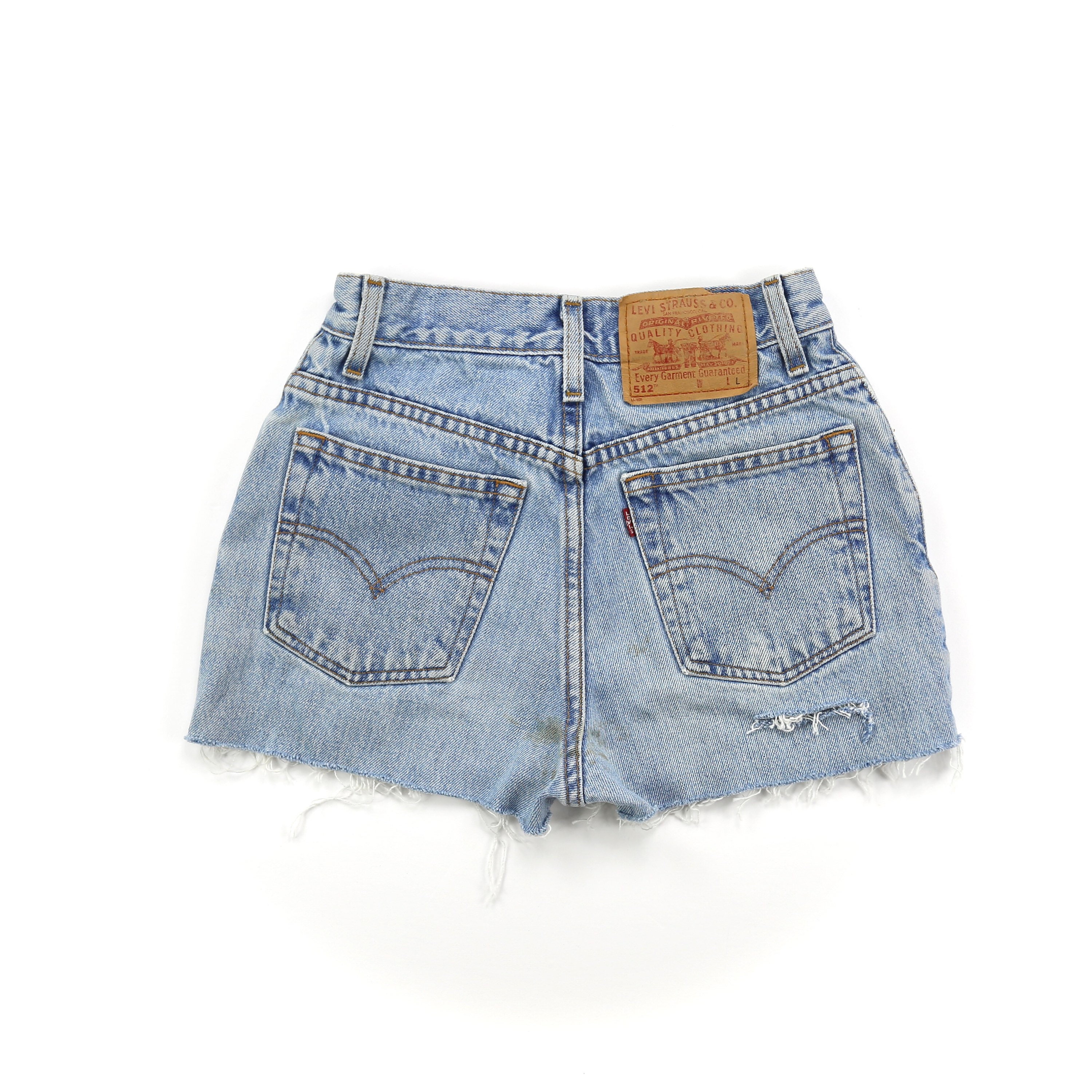 Vintage Levis 512 Light Wash High 
