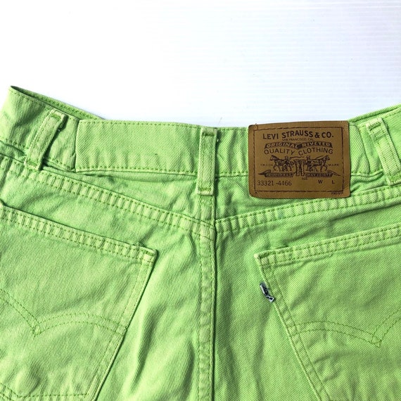 lime green levis jeans