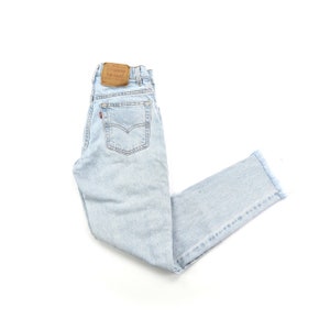 Vintage Levis 561 Light Wash High Waisted Jeans // Maat | Etsy België