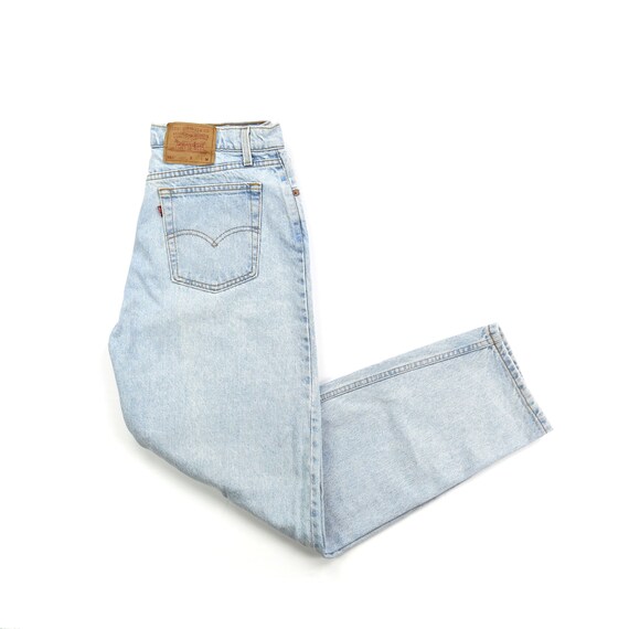 Vintage Levis 561 Light Wash High 