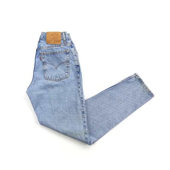 Vintage Levis 550 Medium Wash High Waisted Jeans W