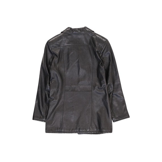 Vintage Wilson Leather Black Leather Coat - image 3