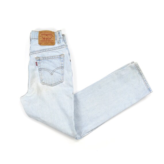 Vintage Levis 512 Light Wash High Waisted Jeans /