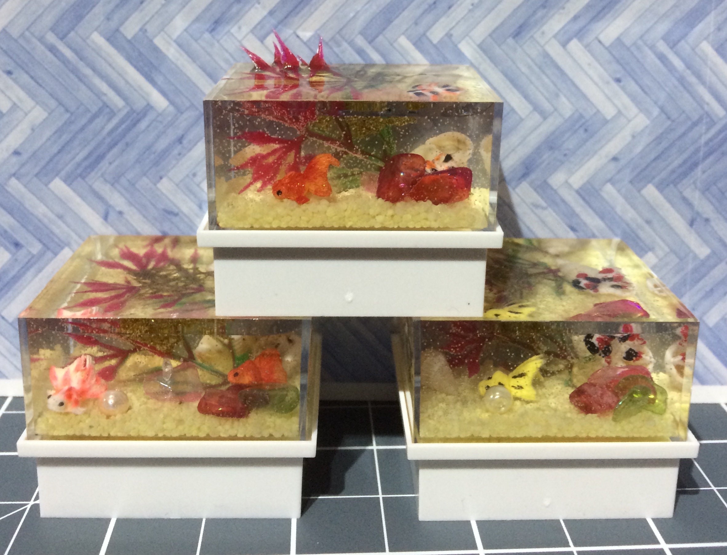 12th Scale or Barbie/blythe Size Fish Tanks Resin With Etsy UK
