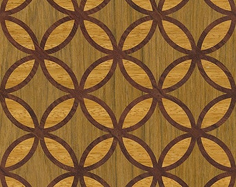 Planchas de parquet: escala de casa de muñecas en miniatura