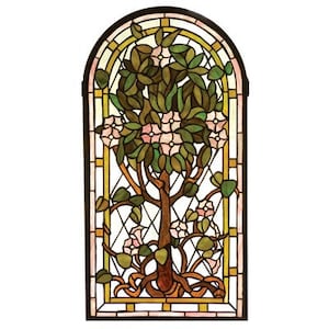 dolls house CHOICE OF 6 stained glass window effect lumiplex plastic panels - use in cardmaking, dollhouses etc