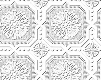 Dolls House Ceiling Paper: 170 GSM Heavyweight, Edge-Matched