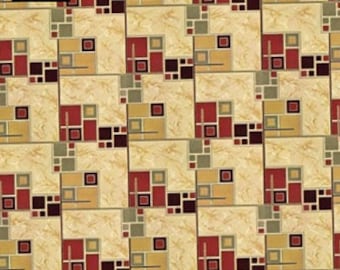 Casa de muñecas vintage Lino: Suelo en miniatura de los años 30 a 60 (28 x 20 cm)