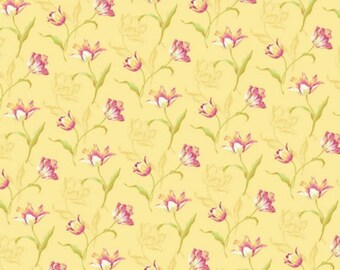 Choice of Shabby Chic Dollhouse Wallpaper: Floral Miniature Paper (4 Scales)