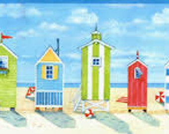 4 different Totally unusual borders for dolls house beach shack to poker tables!