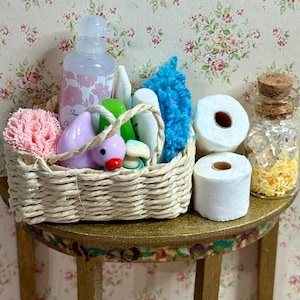 1/6 Scale Miniature Bathroom Set for Blythe SINDY & SIMILAR SIZE 30cm Dolls