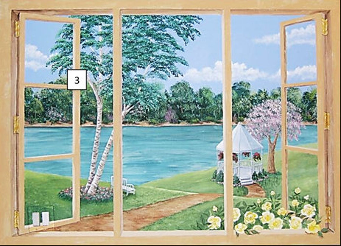 Choose From 4 Window Views for Your Doll House Looks so Real - Etsy UK