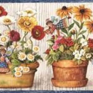 5 choices gorgeous floral dolls house borders