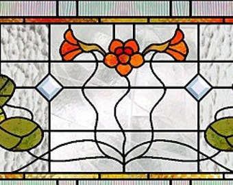 Dollhouse Stained Glass Window: Lumiplex Plastic Panels, Custom Size