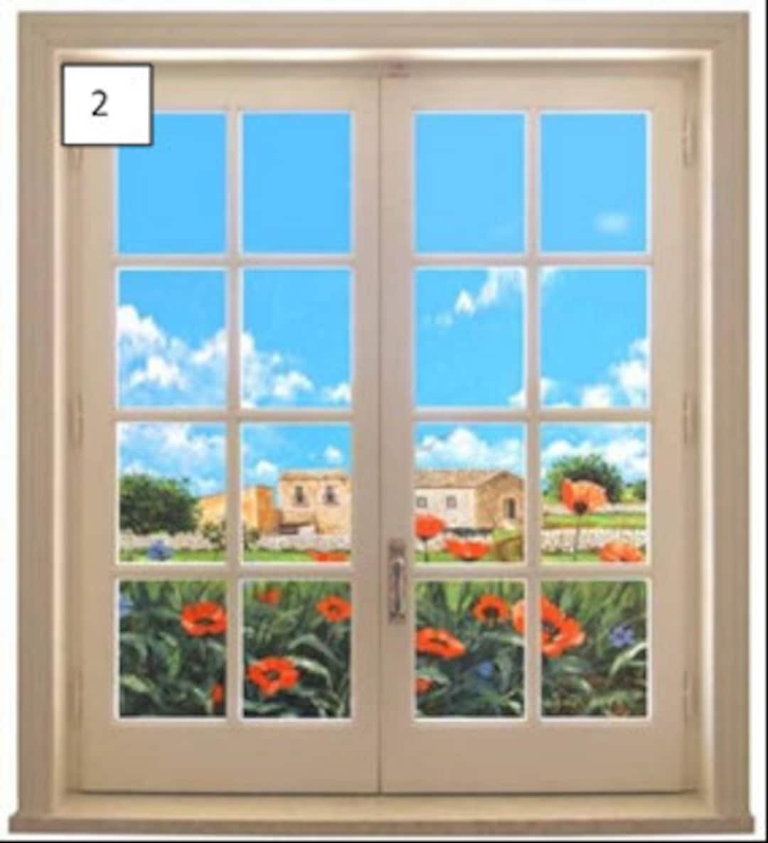 Choose From 7 Window Views for Your Doll House Looks so Real for ...