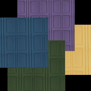 4 lovely dolls house wood panelling effect wallpapers