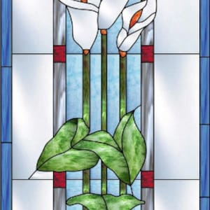 Stained Glass Effect Lumiplex Plastic Panel: Dolls House Window, Cardmaking