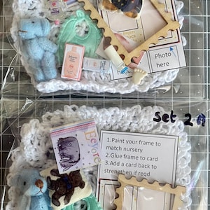 choice of 11 nursery sets all different with a hand made baby blanket for the perfect nursery!