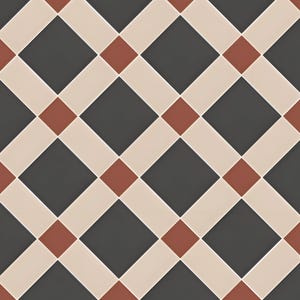 choice of 3 Dollhouse Tile Sheets – Victorian Edwardian Flooring (1:12 Scale)